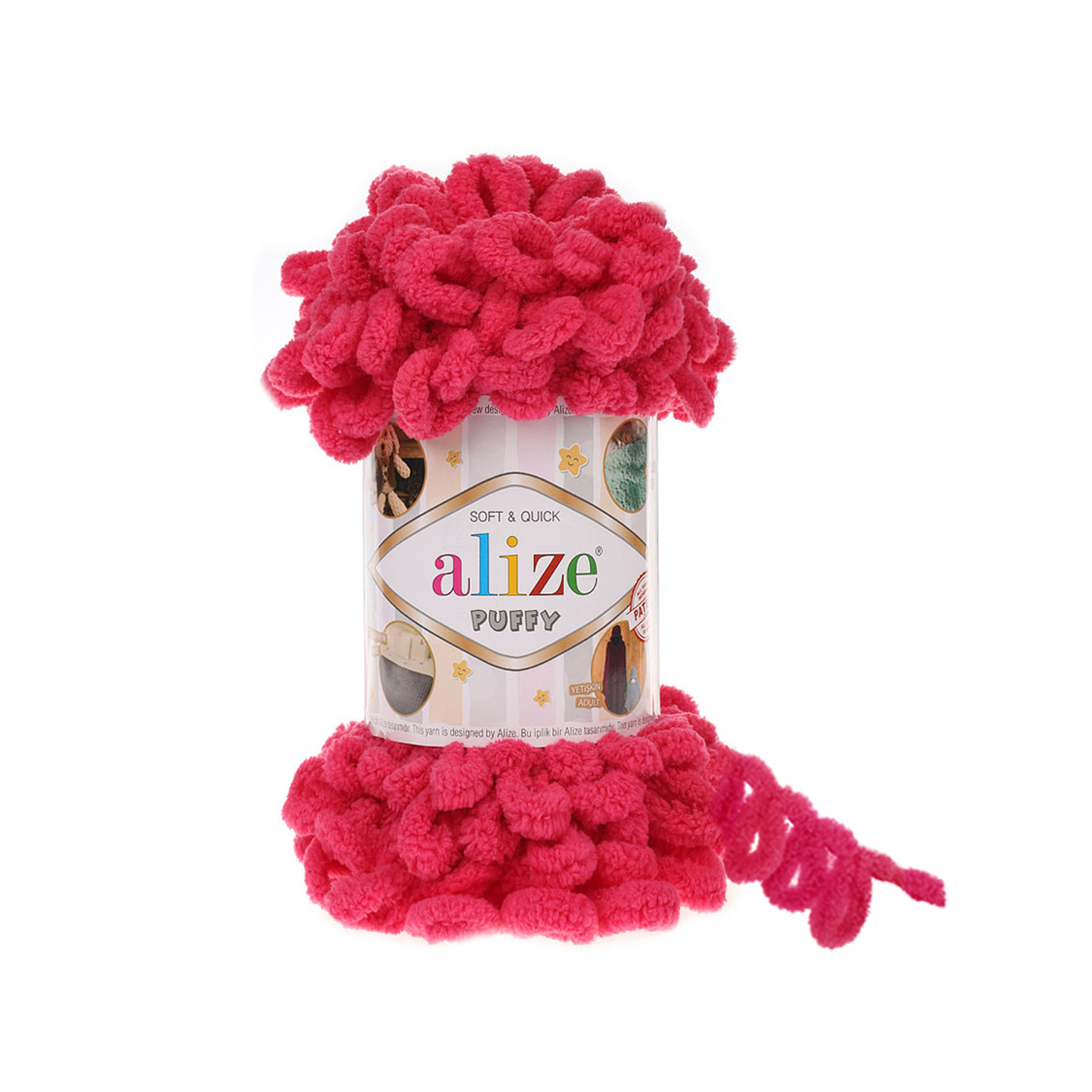 Alize Puffy 149 fuchsie