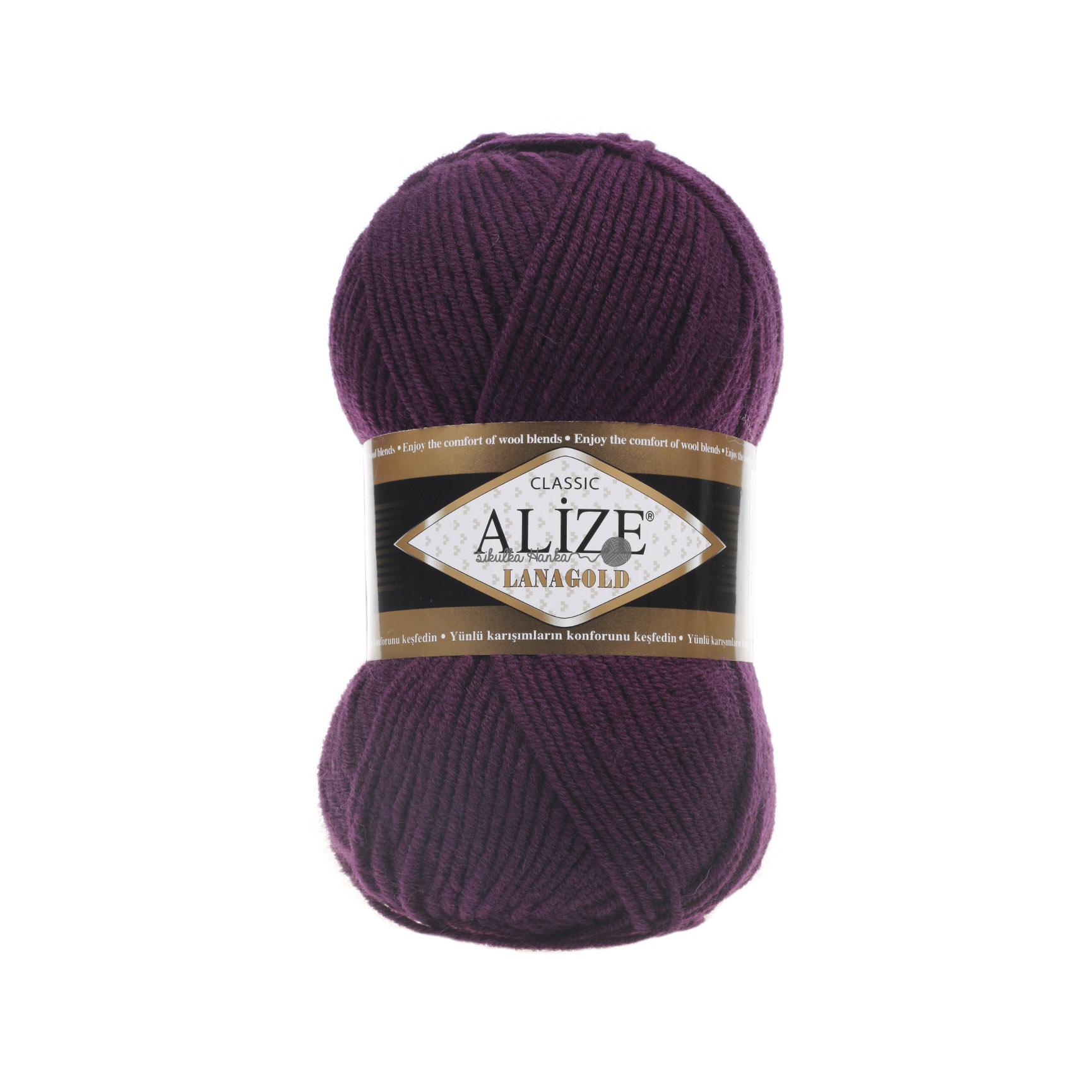 Alize Lanagold classic 111 fialová