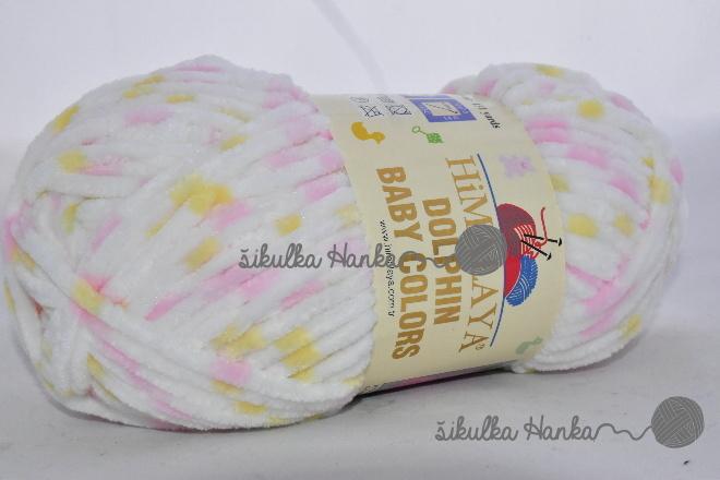Himalaya Příze Dolphin baby colors 80408 světlá
