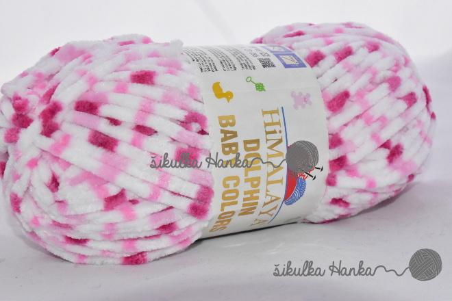 Himalaya Dolphin baby colors 80414 růžová