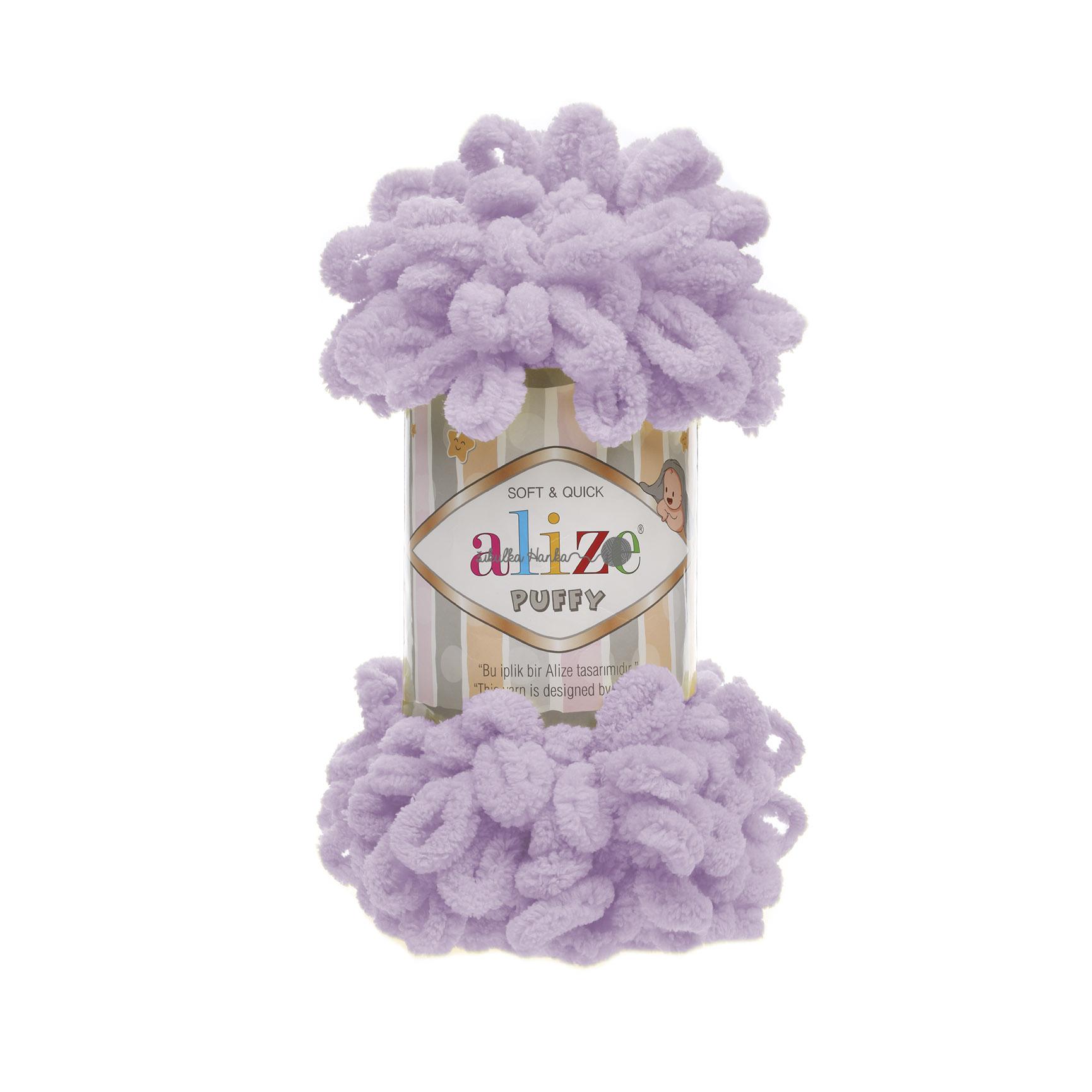 Alize Příze Puffy 27 lila