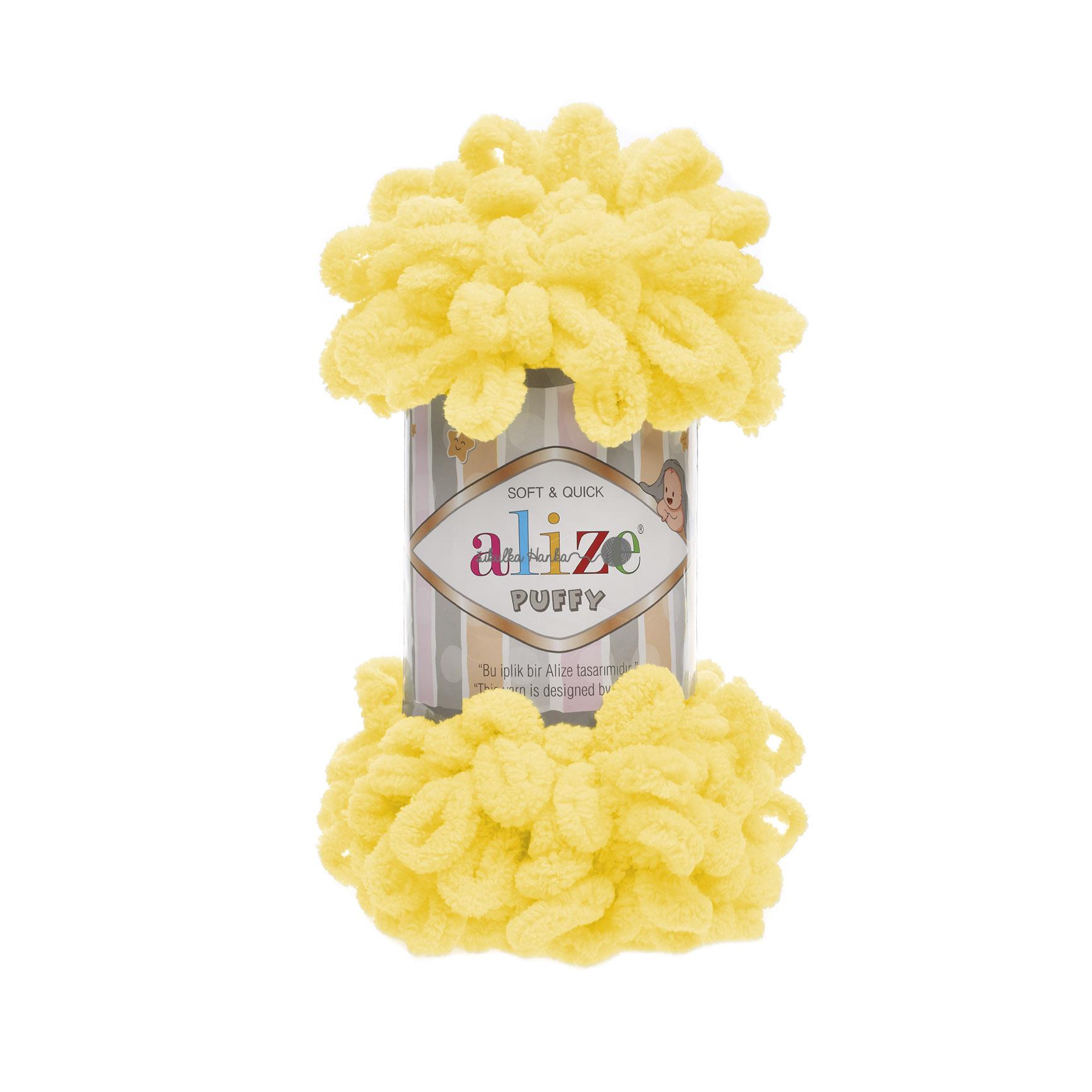 Alize Puffy 216 pampelišková