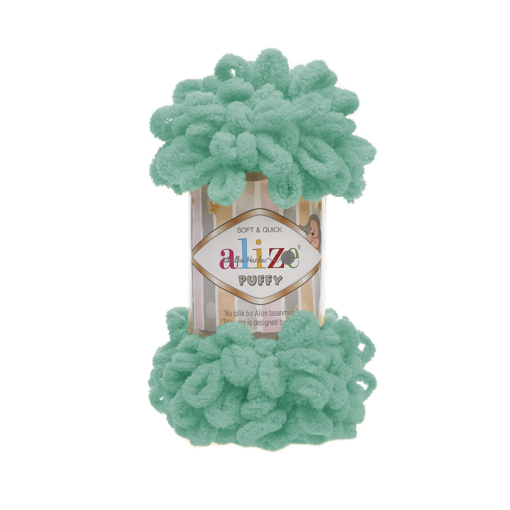 Alize Příze Puffy 490 aqua