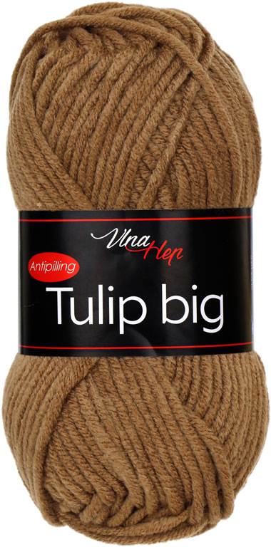 Vlna-hep Tulip big 41042 hnědá