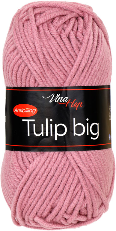 Vlna-hep Tulip big 41071 starorůžová