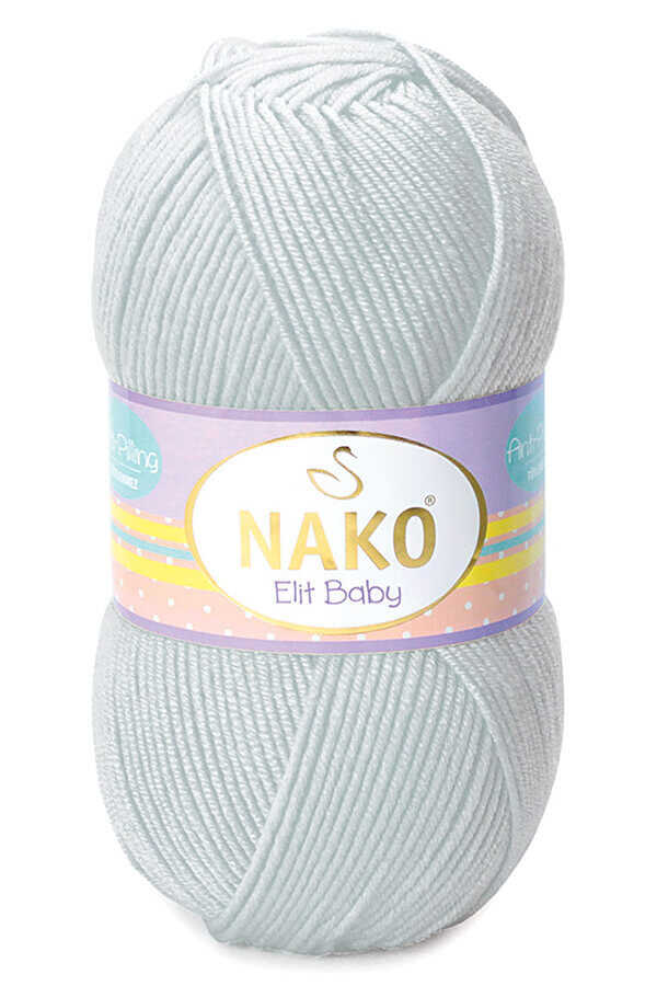 Nako Příze Elit baby 4672 sv.šedá
