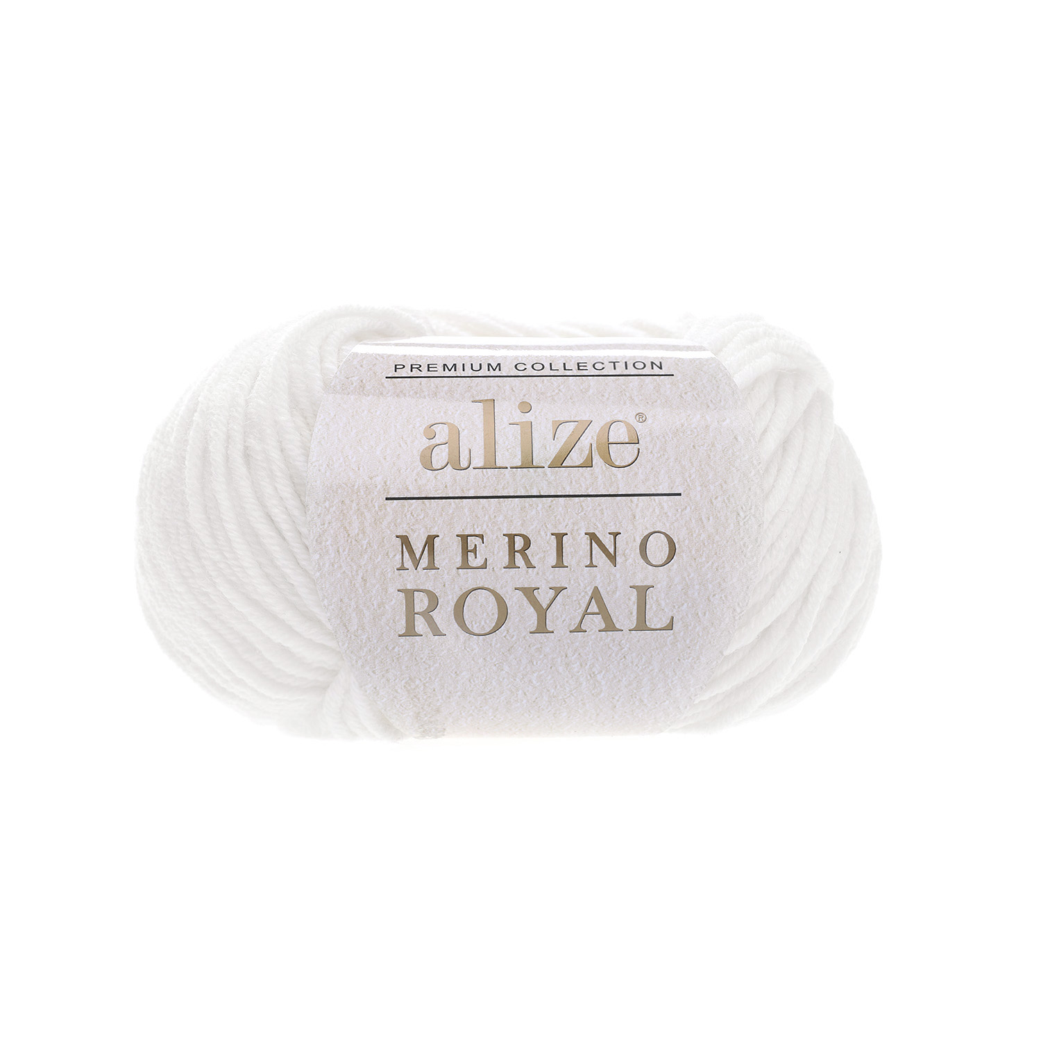 Alize Příze Merino royal 55 bílá