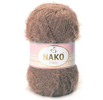 Nako Příze Paris 3890 tmavá hnědošedá