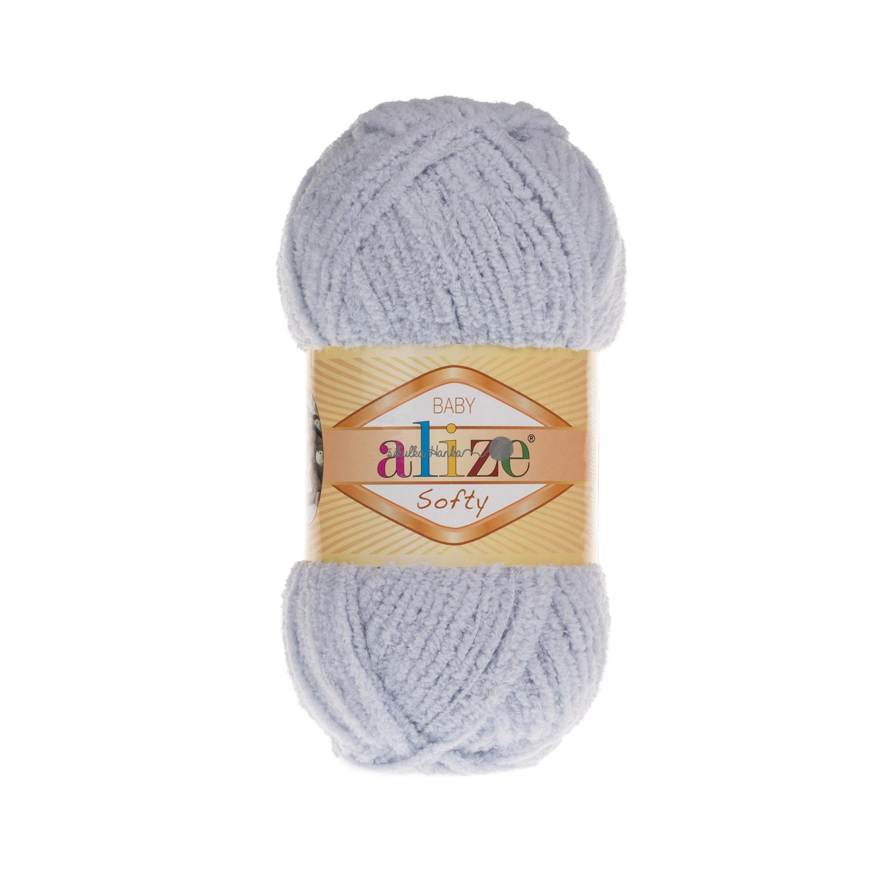 Alize Softy 416 světle šedá