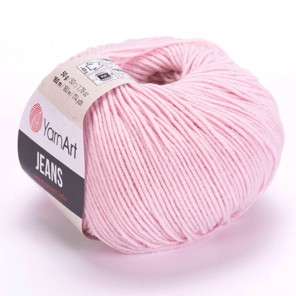 YarnArt Jeans 18 jemná růžová