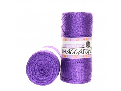 Maccaroni PP Macrame 25 fialová