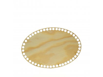 Dno na košík ovál 13,5x20 cm borovice