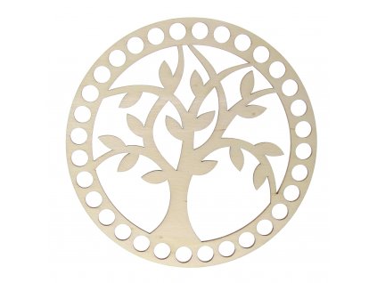 Víko na košík strom 15cm