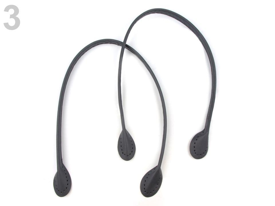 Ucha z eko kůže šedá