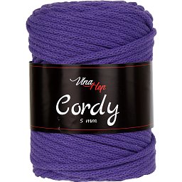 Vlna-hep Cordy šňůry - 8056 fialová