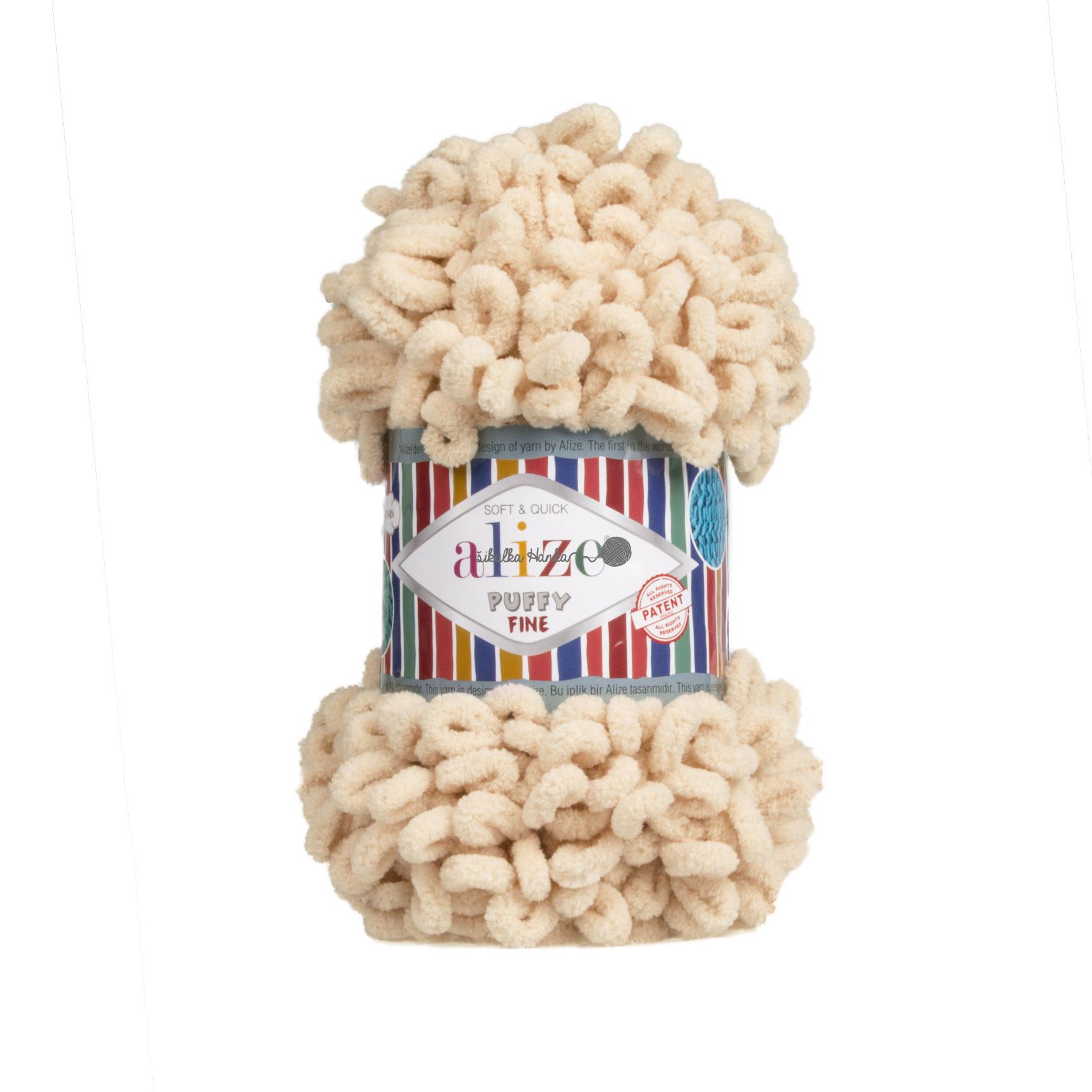 Alize Puffy FINE 310 medová