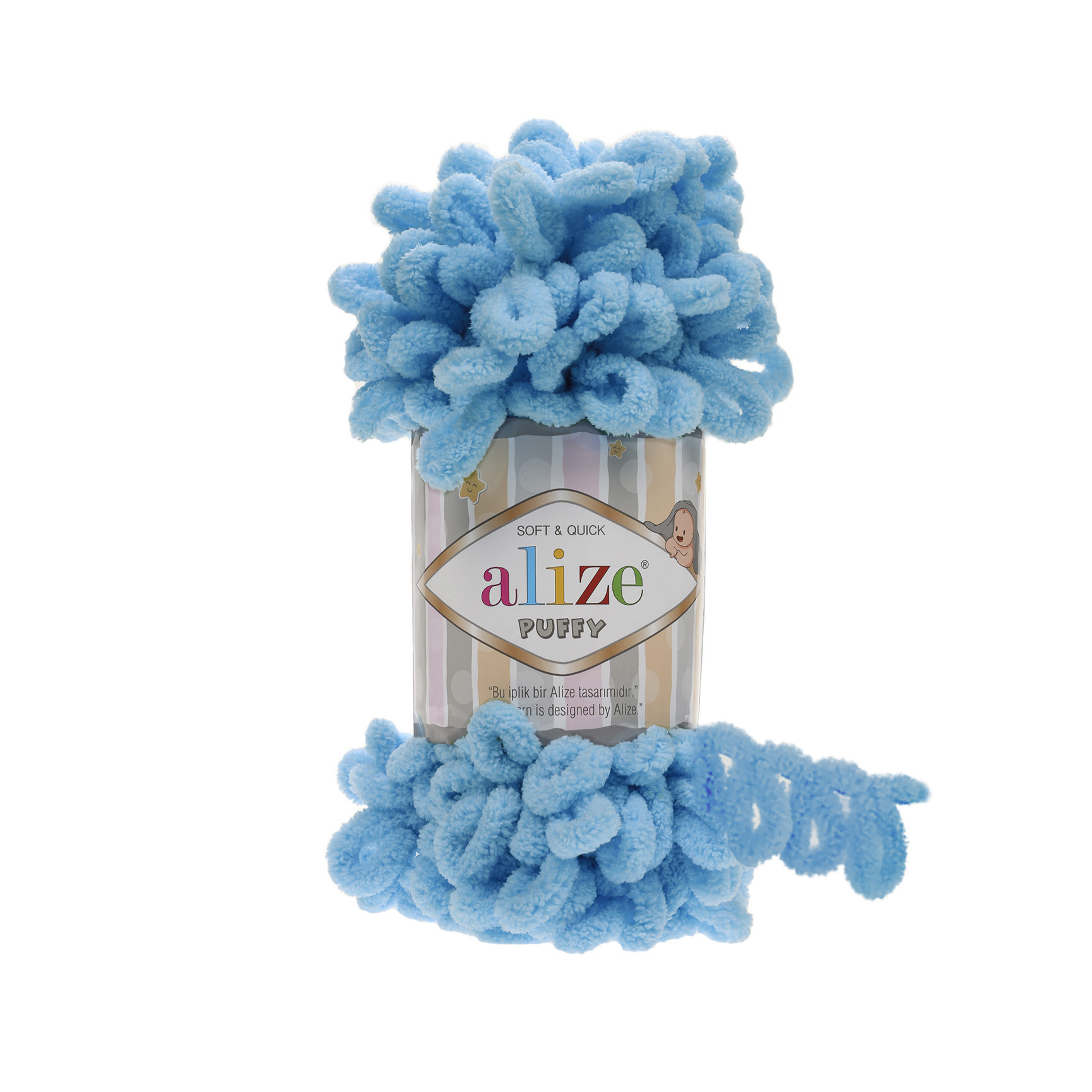 Alize Puffy 287 tyrkysová