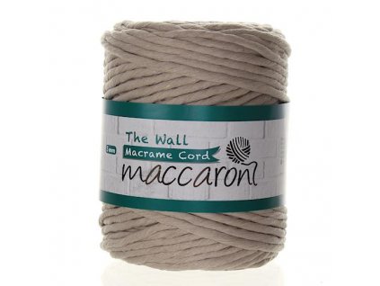 Maccaroni The Wall 5mm 302 světle béžová