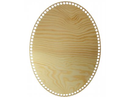 Dno na košík ovál 43x32cm borovice