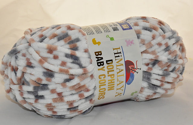 Himalaya Dolphin baby colors 80416 hnědo-šedá