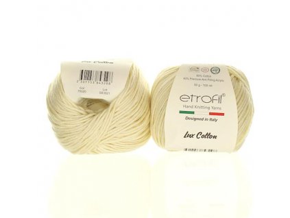 Etrofil Lux cotton 70020 tmavší smetanová