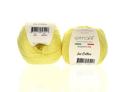 Etrofil Lux cotton 70218 sv.žlutá