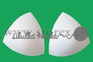 Podprsenkové košíčky bílá vel. 75