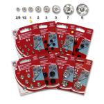 Patenty 14mm nikl 6ks