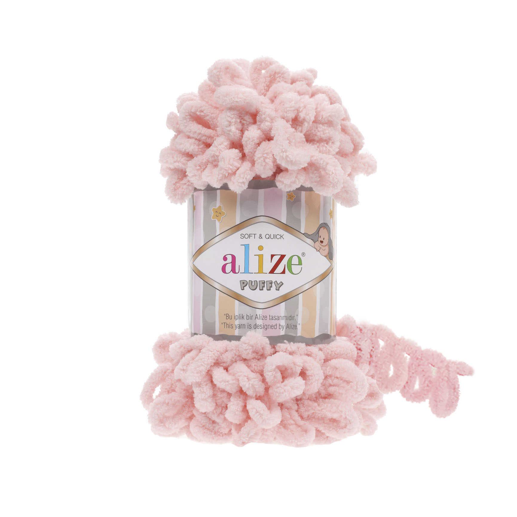 Alize Puffy 340 pudrová