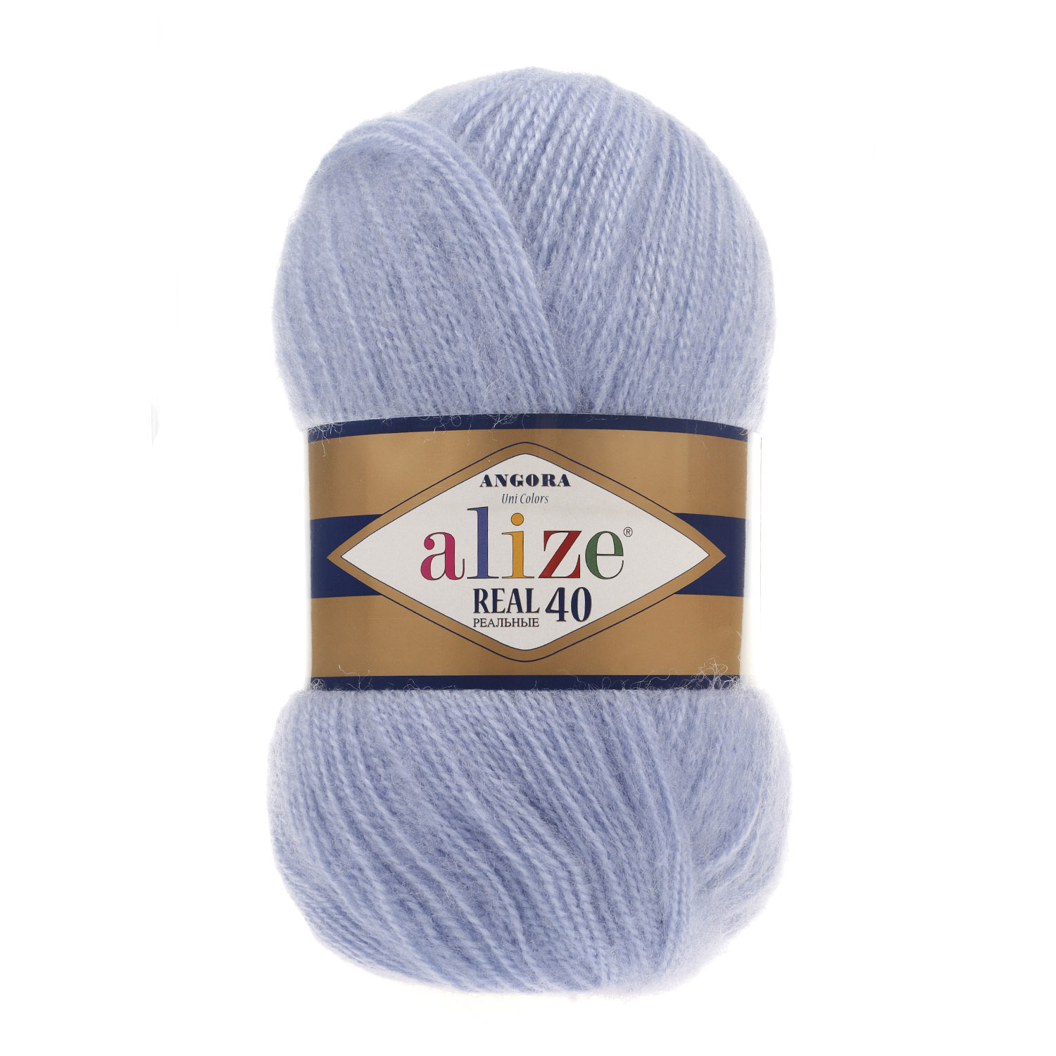 Alize Angora real 40 - 40 sv.modrá