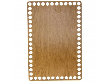 Dno na košík dub obdélník 24x16cm