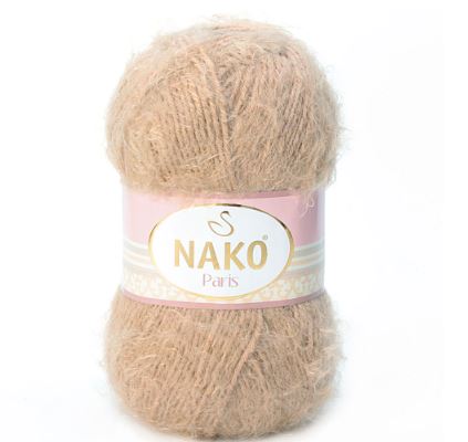 Nako Příze Paris 11237 sv.hnědá