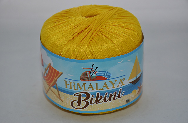 Příze Bikini 80602 žlutá