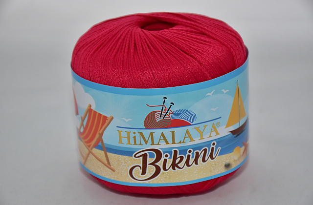 Himalaya Příze Bikini 80607 červená