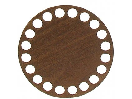 Dno na košík ořech kruh 10cm