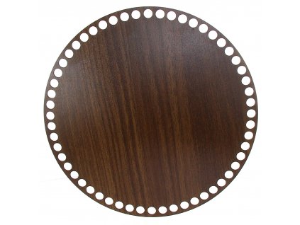 Dno na košík ořech kruh 25cm