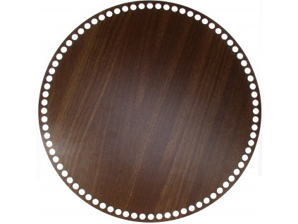 Dno na košík ořech kruh 36cm