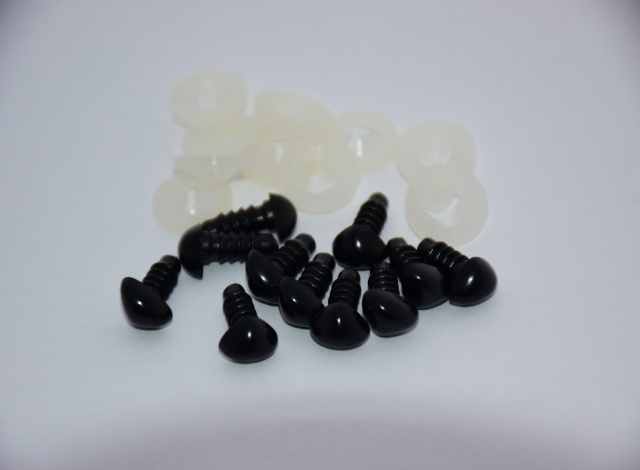 Bezpečnostní nos 8mm černý