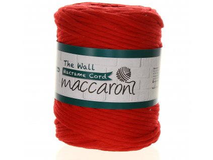 Maccaroni The Wall 5mm 501 červená
