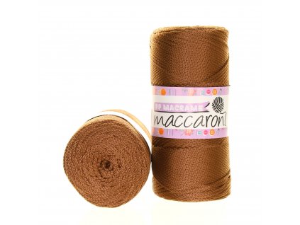 Maccaroni PP Macrame 205 hnědá