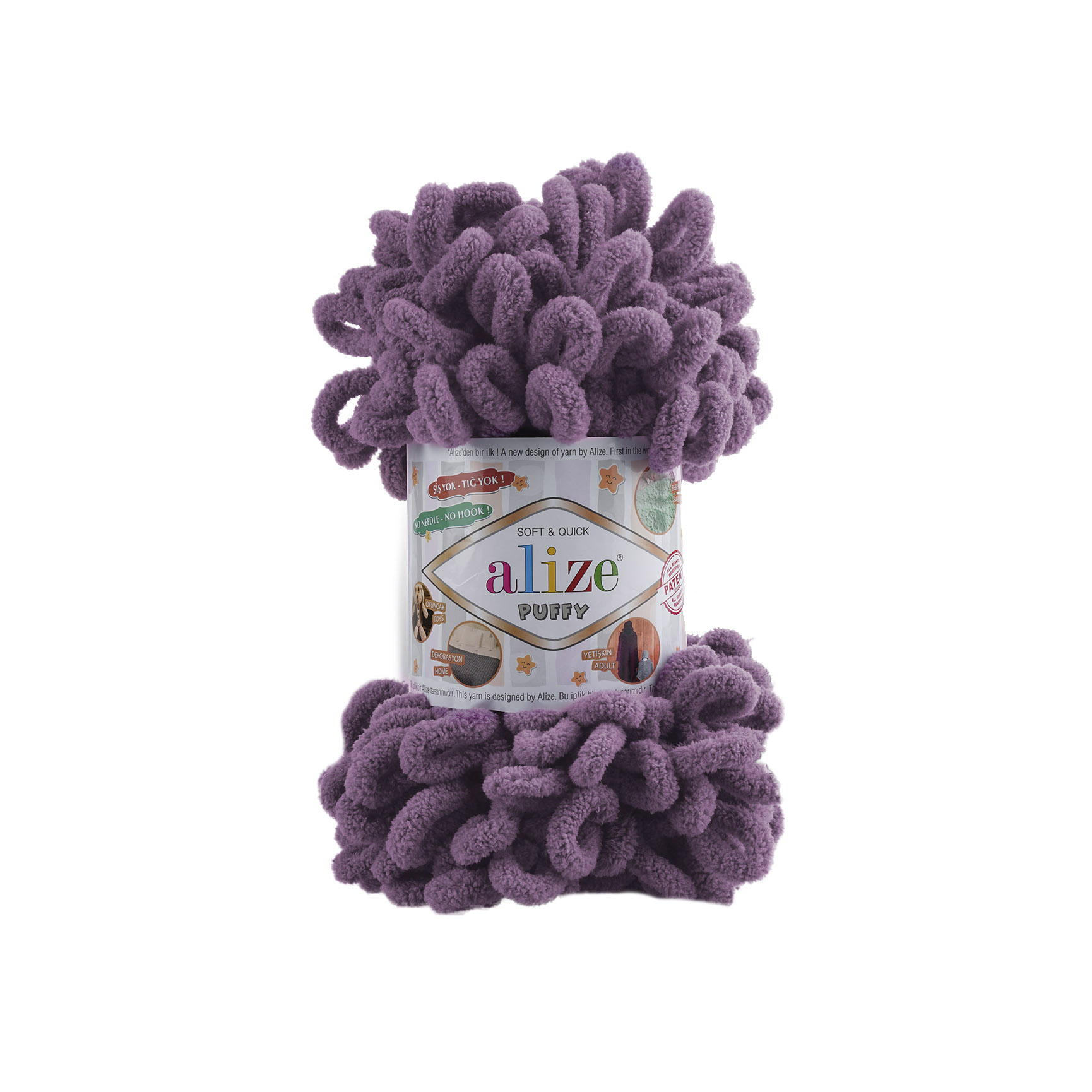 Alize Puffy 437 levandulová