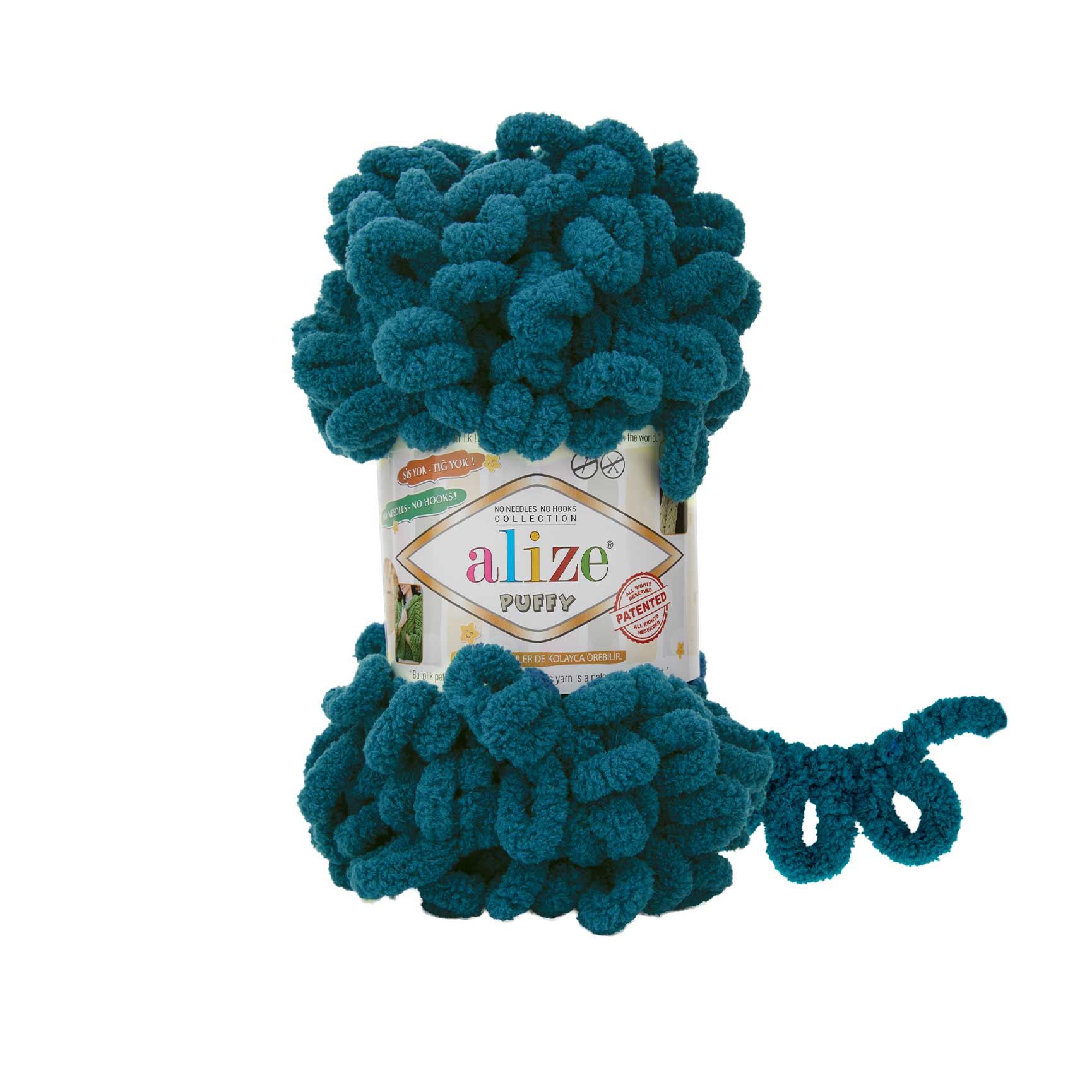 Alize Příze Puffy 985 petrol