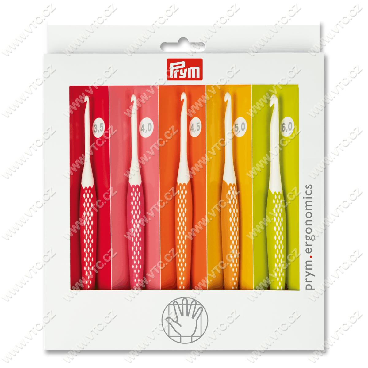 Sada háčků  PRYM ERGONOMICS 3,5-6mm