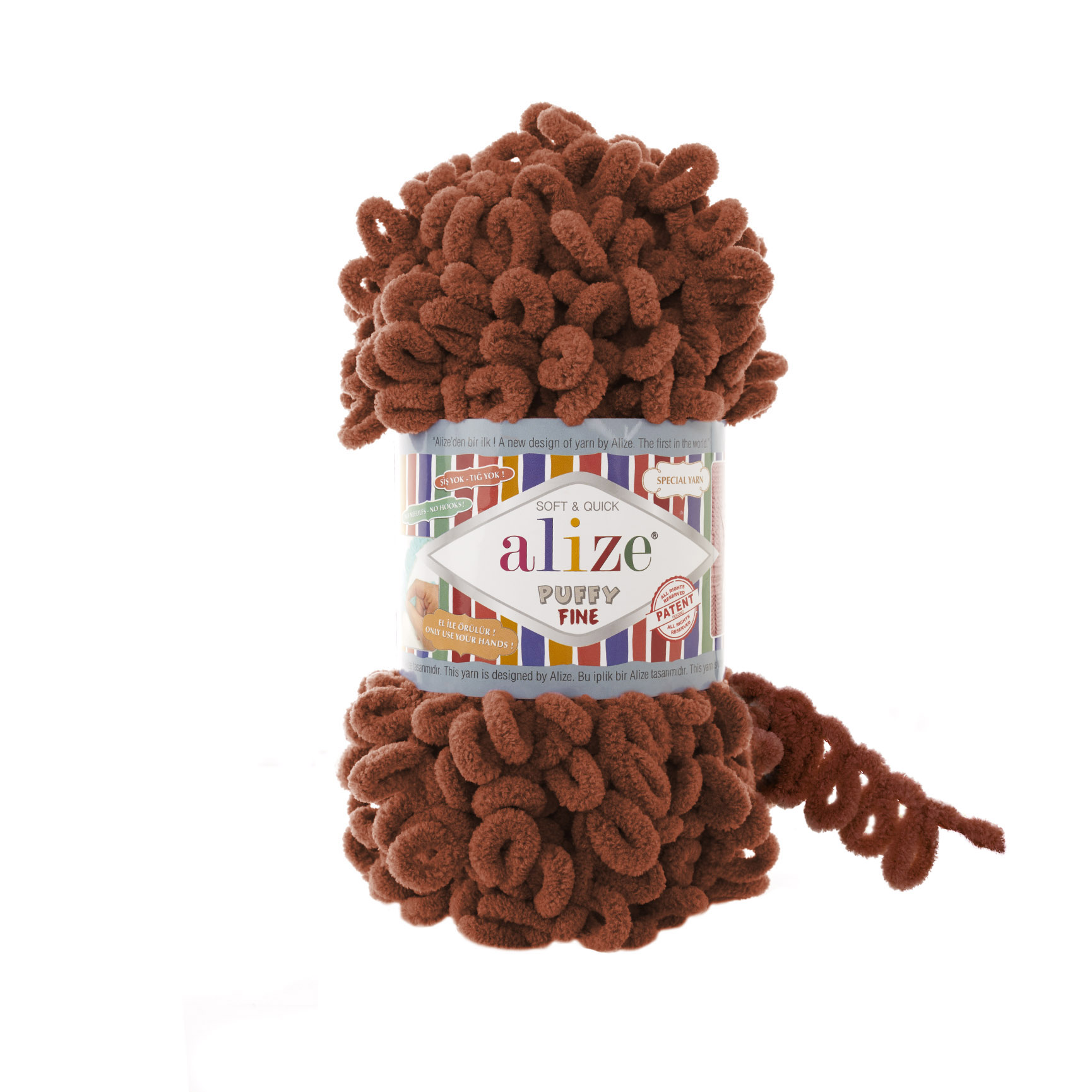 Alize Puffy FINE 90 terracota