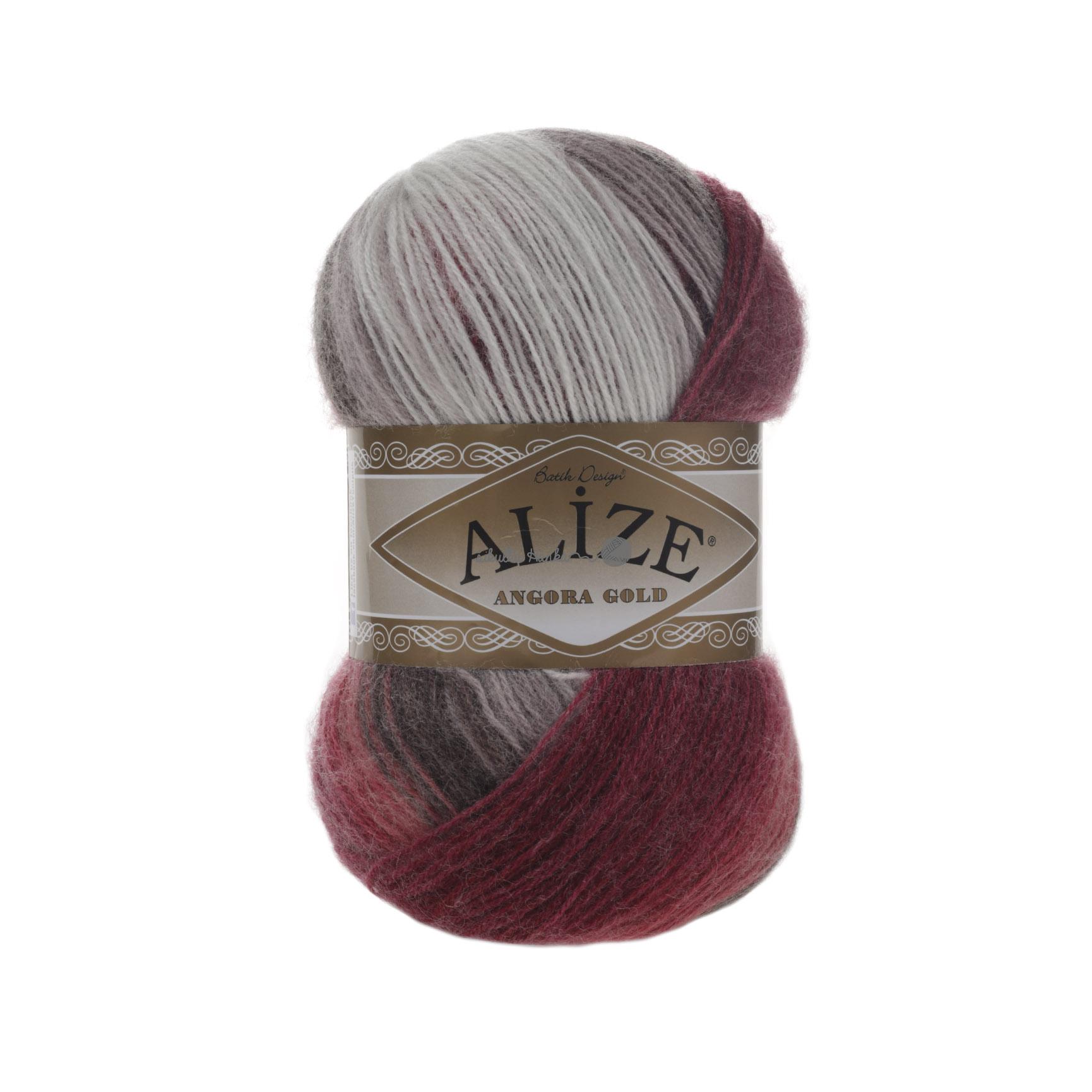 Alize Angora gold batik 1984 cihlovo-čedo-světlá