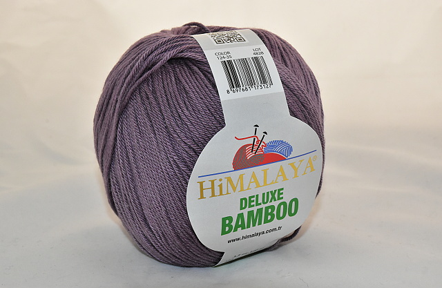 Himalaya Příze De lux bamboo 35 starofialová