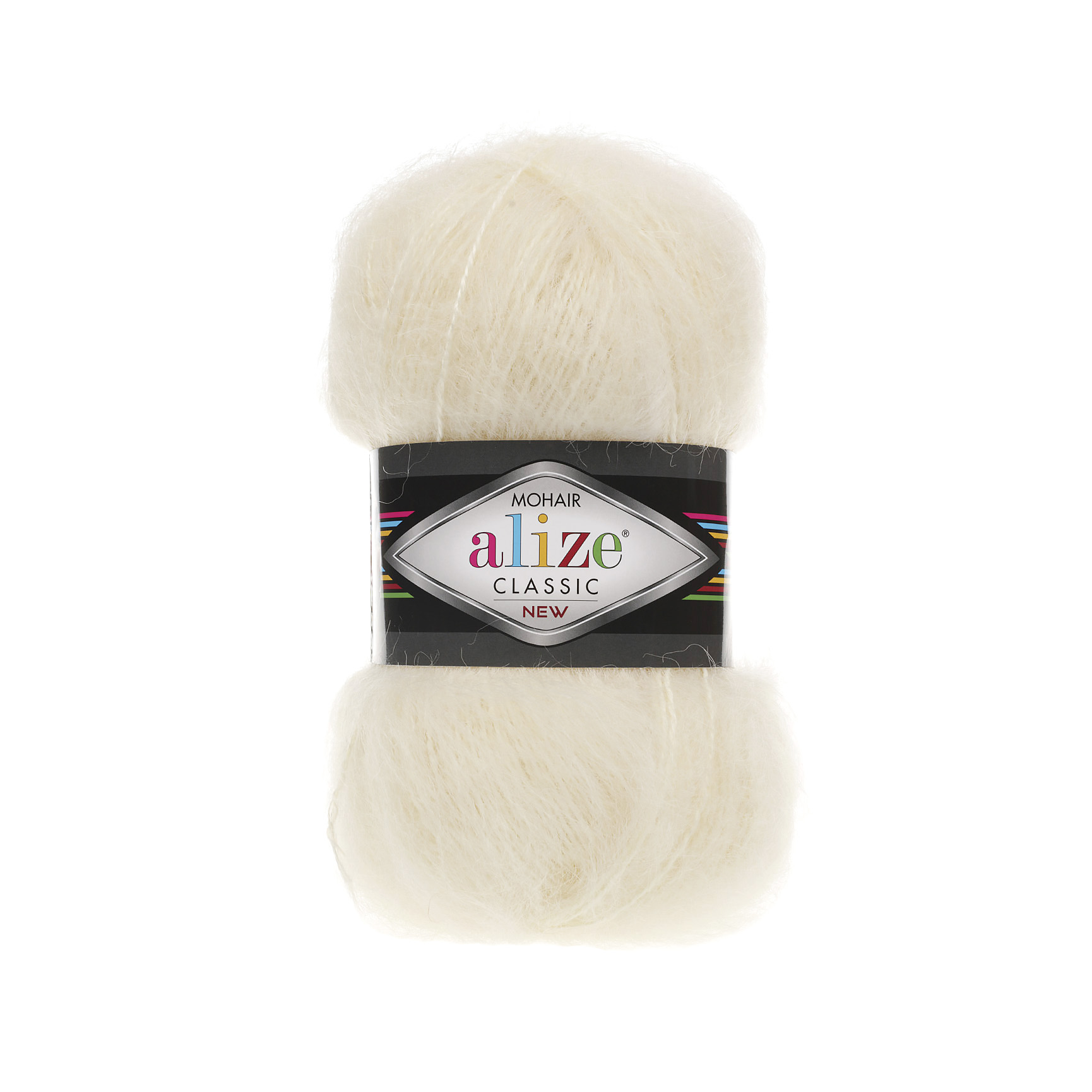 Alize Mohair classic 01 smetanová
