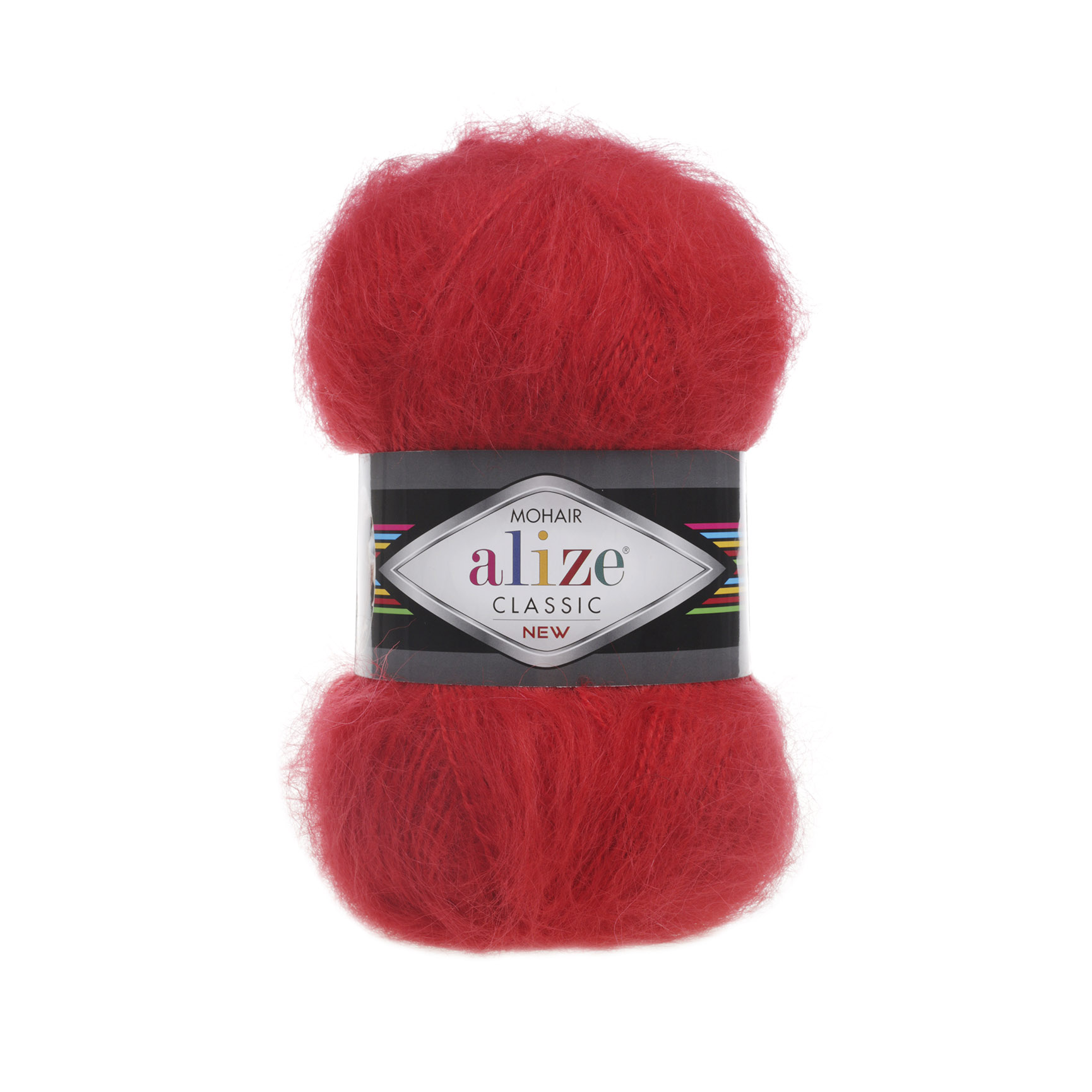 Alize Mohair classic 56 červená