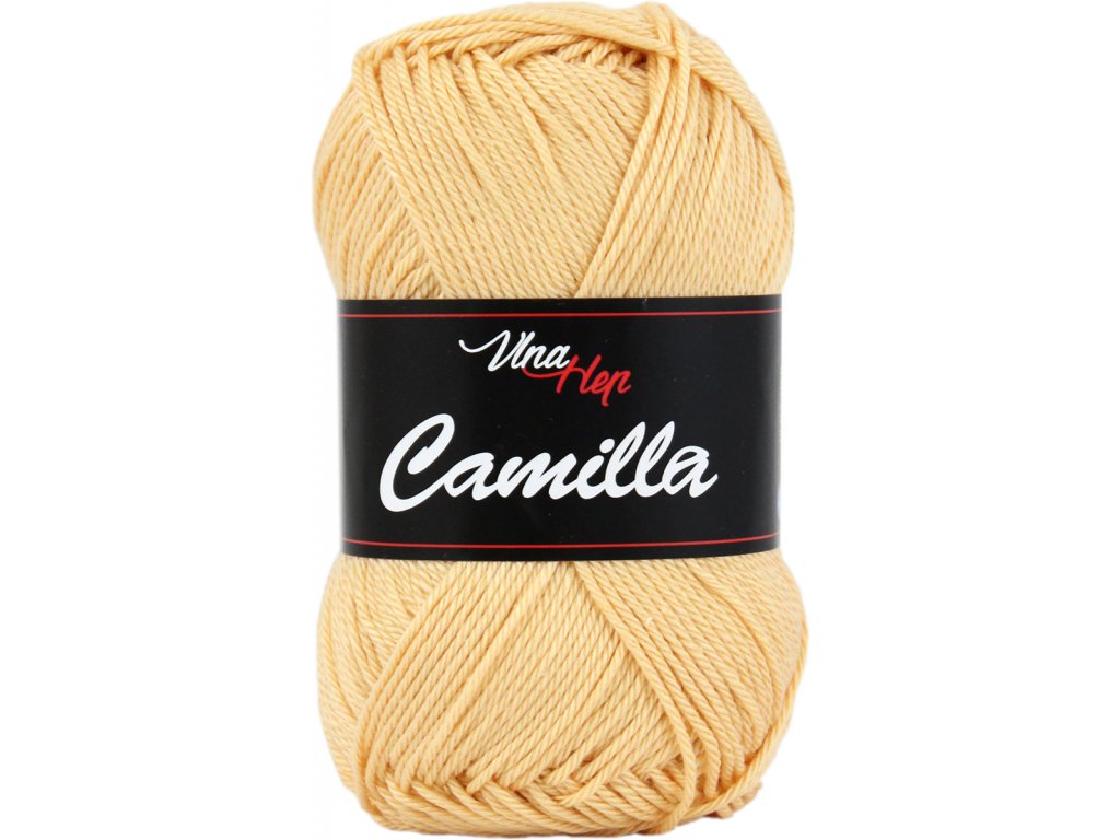 Vlna-hep Příze Camilla 8191 béžovo-meruňková