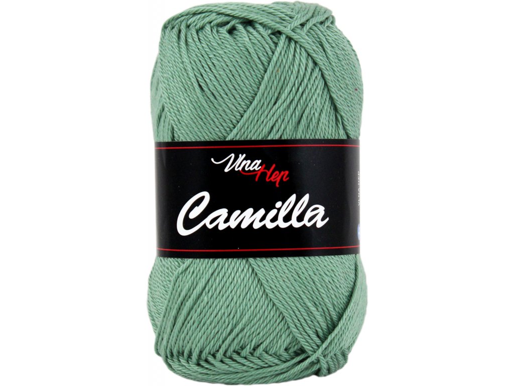 Vlna-hep Příze Camilla 8135 brčálová